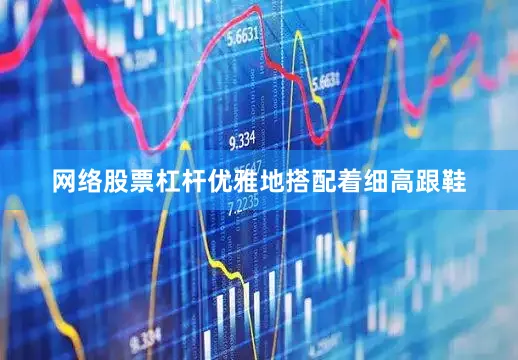 网络股票杠杆优雅地搭配着细高跟鞋
